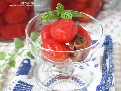 參考食譜 : 梅漬小蕃茄