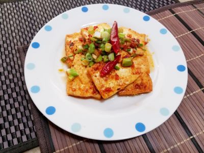 參考食譜 : 豆瓣醬燒豆腐