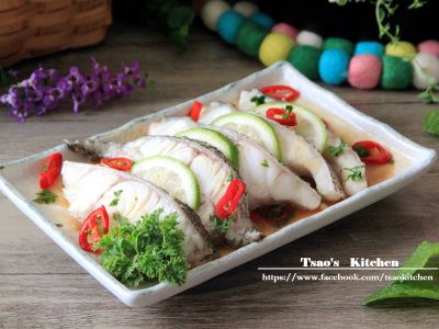 香草檸檬蒸石斑【全聯24節氣料理】