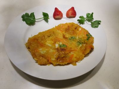 參考食譜 : 南瓜煎餅