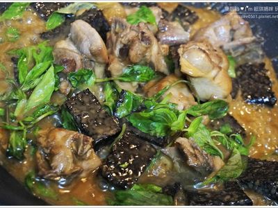 【三杯口味】豬血糕&雞腿肉
