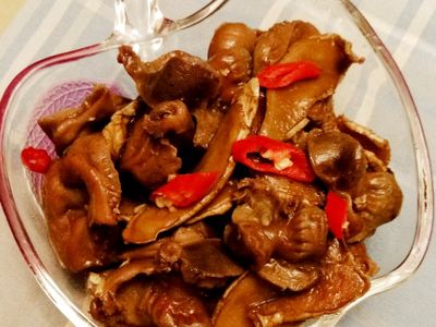 ~美味下酒菜~薑燒雞胗