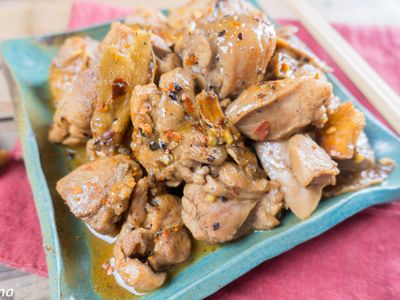 辣味苦茶油雞＠Selina Wu