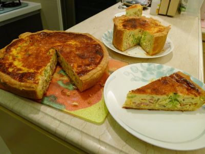 參考食譜 : 法式鹹派 QUICHE