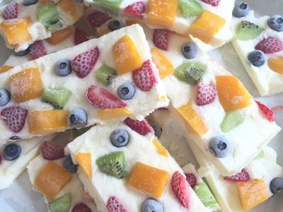 參考食譜 : 優格水果薄脆