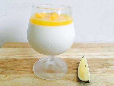 參考食譜 : 輕甜點-芒果奶酪