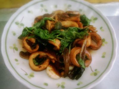 參考食譜 : 三杯中卷