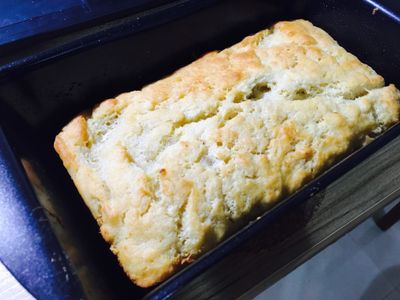 參考食譜 : *5分鐘*奶油啤酒麵包