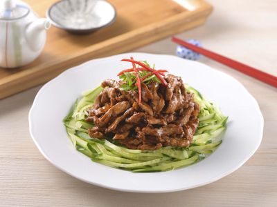 參考食譜 : 京醬肉絲(家香豬)