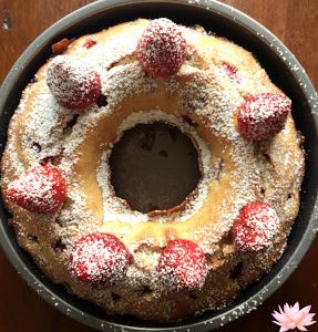 參考食譜 : 草莓顆粒蛋糕