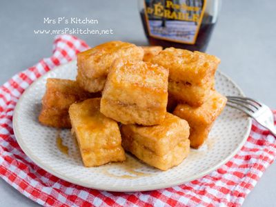 港式一口西多士