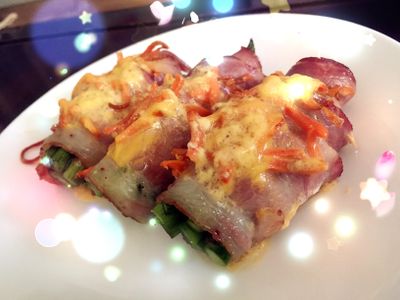 參考食譜 : 培根蘆筍捲
