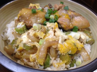 參考食譜 : 親子丼飯