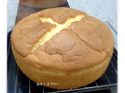 參考食譜 : 基礎原味戚風蛋糕