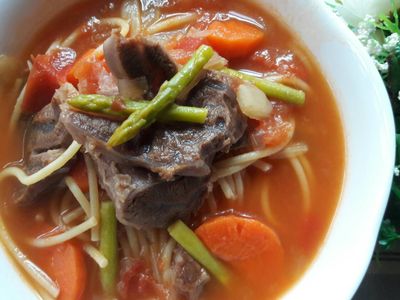 一鍋煮牛肉蕃茄意大利麵