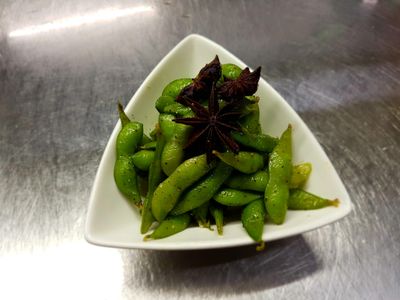 參考食譜 : 涼拌毛豆(全素)