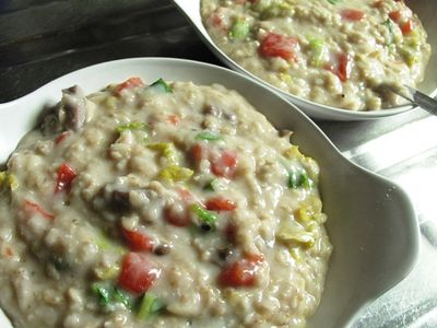 *Re*濃稠稠熱呼呼。可鹹可甜的燕麥粥