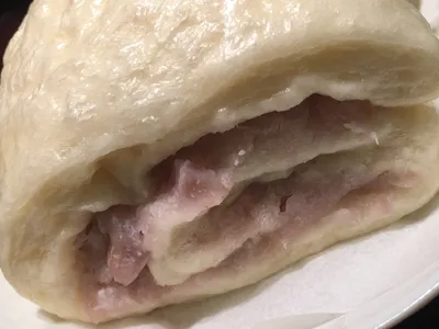參考食譜 : 芋泥鮮奶饅頭