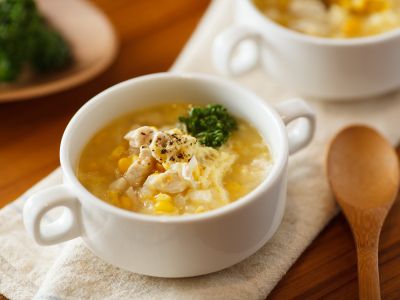 雞蓉玉米濃湯