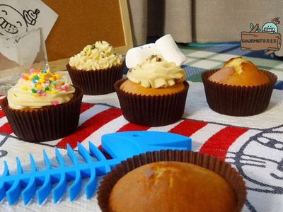 糖蜜杯子蛋糕（簡單五食材）