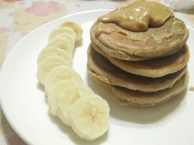 全麥香蕉乳清鬆餅