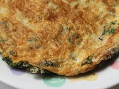 羅勒煎蛋(九層塔煎蛋)