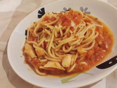 參考食譜 : 杏包菇義大利麵