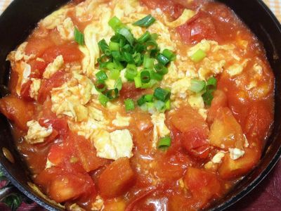 參考食譜 : 番茄炒蛋