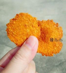 兩種材料-【非油炸地瓜脆片】