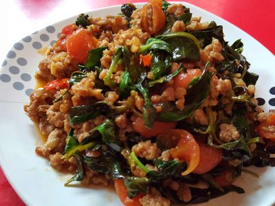 參考食譜 : 好吃下飯打拋豬