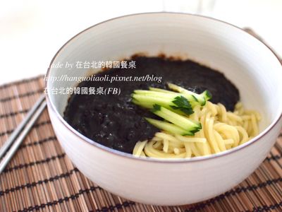 韓國超熱門白主婦炸醬麵