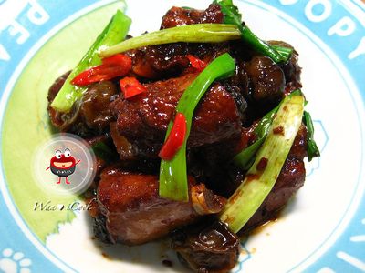 參考食譜 : ♡宛の美好”食“光 ✿ 梅汁排骨