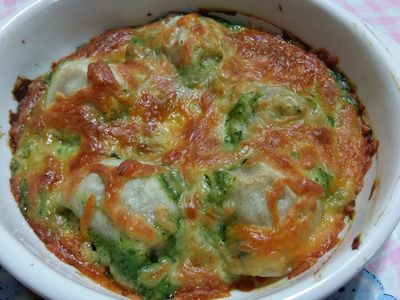 【華師父水餃】焗烤翡翠水餃