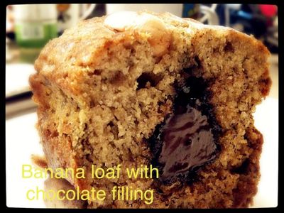 參考食譜 : 濕潤香蕉磅蛋糕