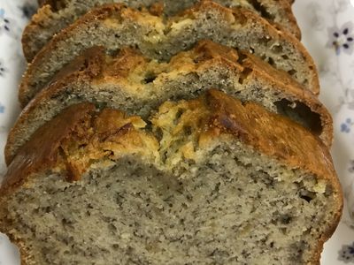 參考食譜 : 香蕉香蕉香蕉磅蛋糕