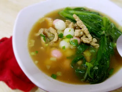 參考食譜 : 客家鹹湯圓