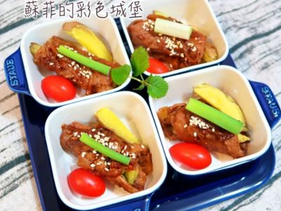 薑汁燒肉地瓜捲