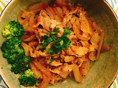 超快速-和風牛丼蓋麵