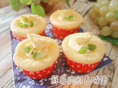 橙香乳酪杯子蛋糕