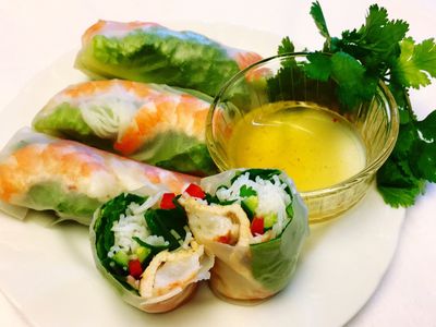 參考食譜 : 越式生春捲