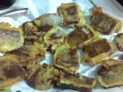 蛋香煎年糕