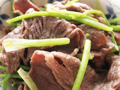 參考食譜 : 【厚生廚房】芫爆牛肉