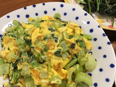 小松菜炒蛋