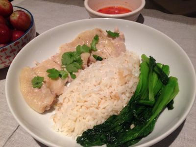 參考食譜 : 南洋風海南雞飯