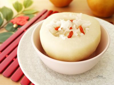 參考食譜 : 冰糖銀耳燉雪梨