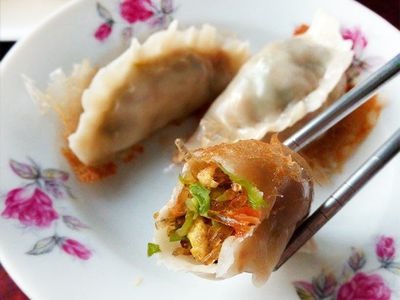 參考食譜 : 高麗菜素餃（蛋素/五辛素）