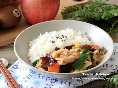 家常時蔬豬肉燴飯
