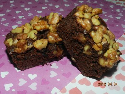 參考食譜 : ㄚ曼達的廚房~核桃布朗尼