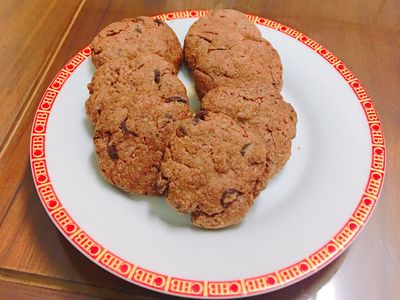 參考食譜 : 巧克力豆餅乾