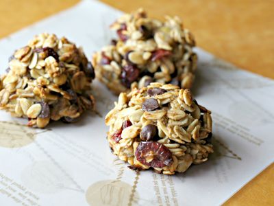 健康早餐香蕉燕麥餅乾!